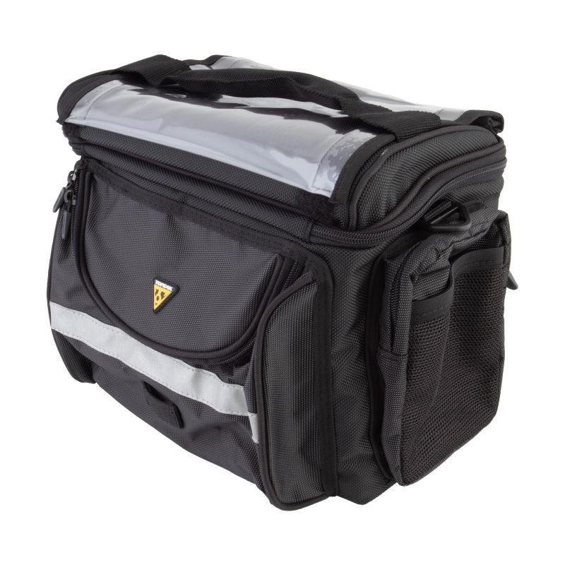 TourGuide Handlebar Bag DX 8L Black - Bicycle Warehouse