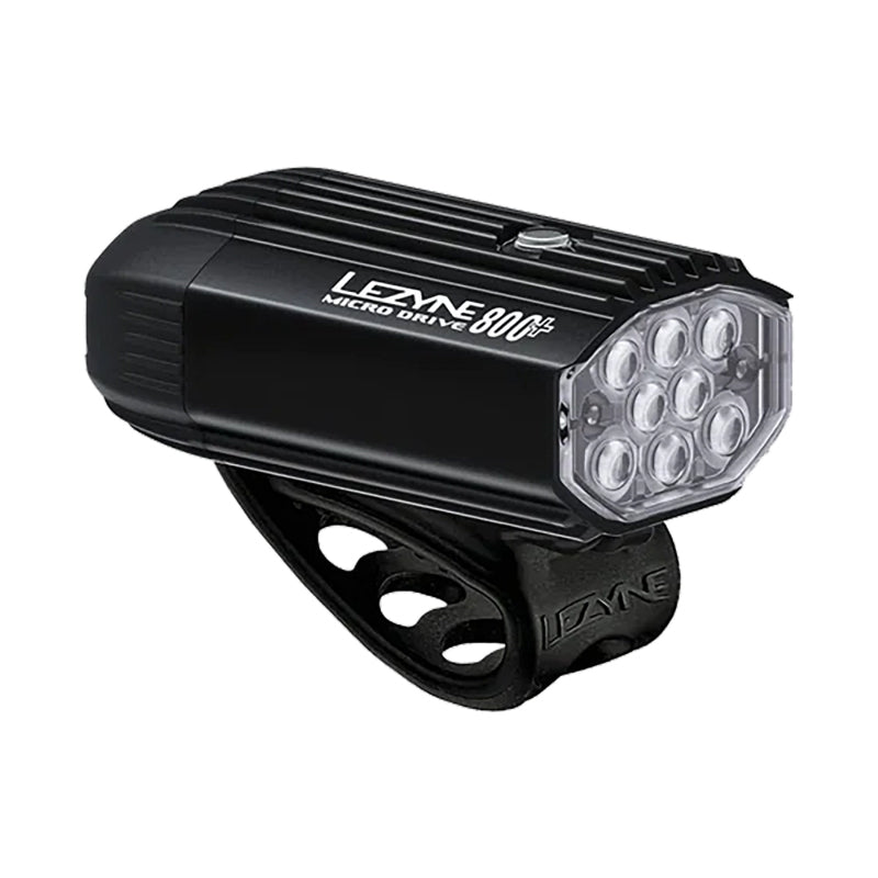 Micro Drive 800+ Headlight - Black - Bicycle Warehouse