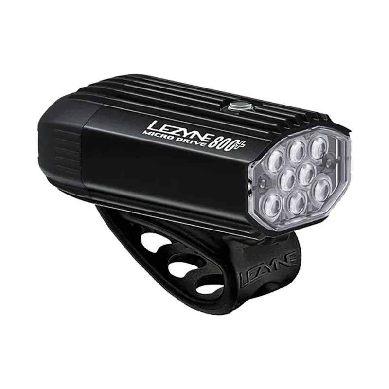Micro Drive 800+ Headlight - Black - Bicycle Warehouse