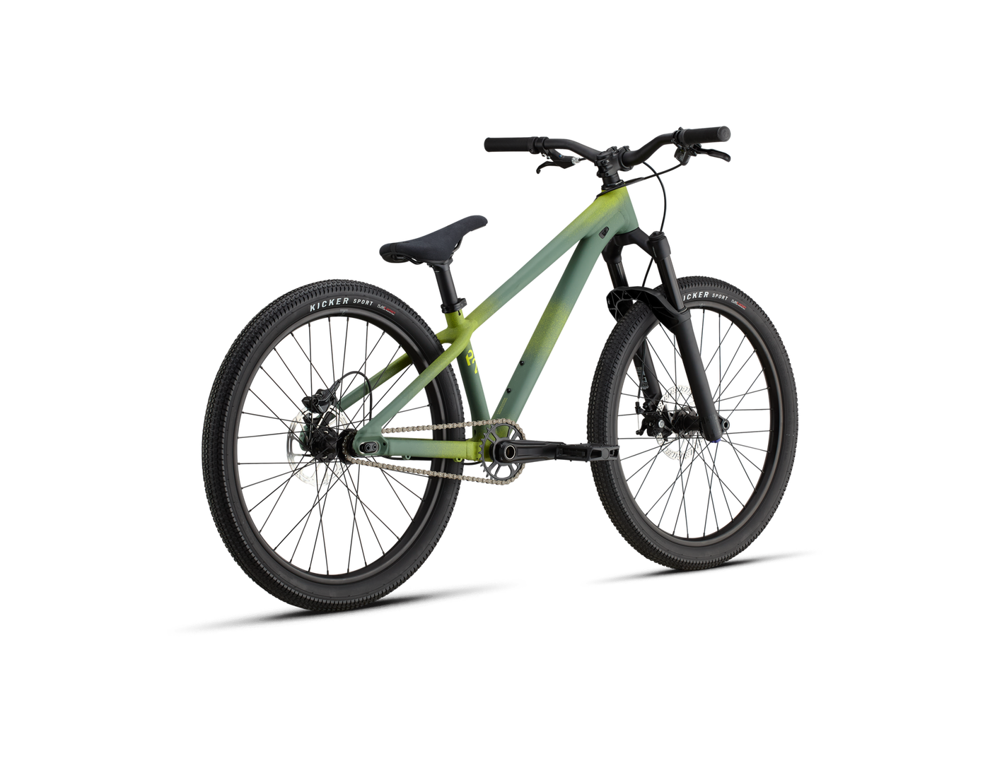 2025 p.2 bike sgegrn/olvgrn/teamyel 24 - Bicycle Warehouse