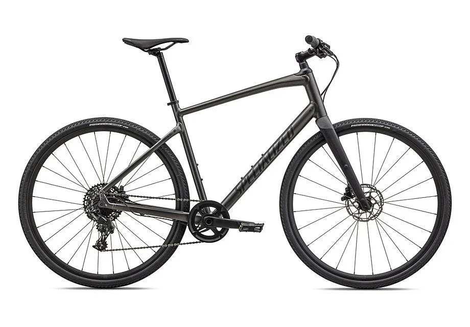 2023 Specialized sirrus x 4.0 bike satin smoke / satin black reflective xxs - Bicycle Warehouse