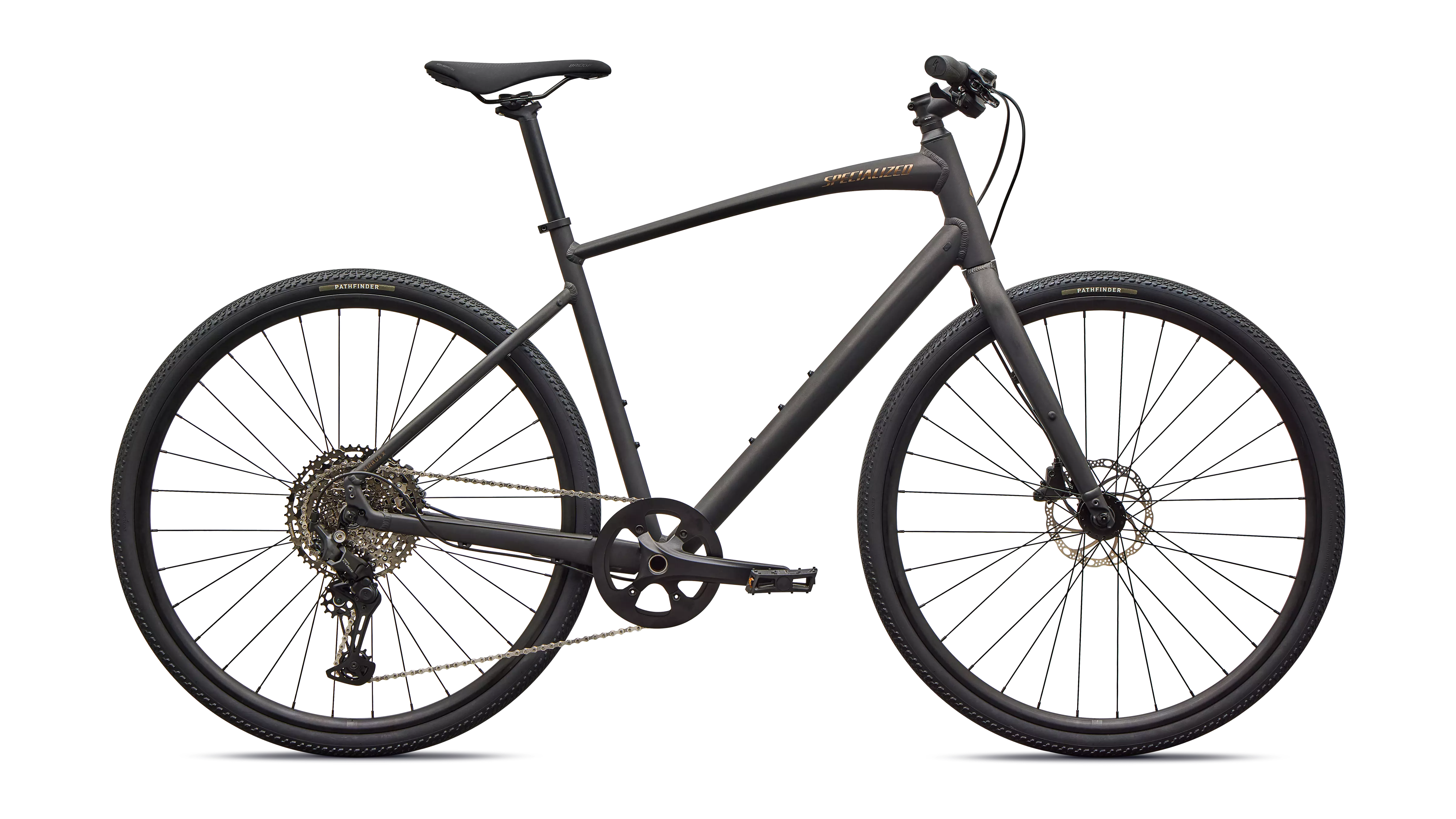 fitnessbike oder gravelbike Sirrus X 3.0 Satin Metallic Obsidian / Burnt Gold Metallic Frost Reflective / XL