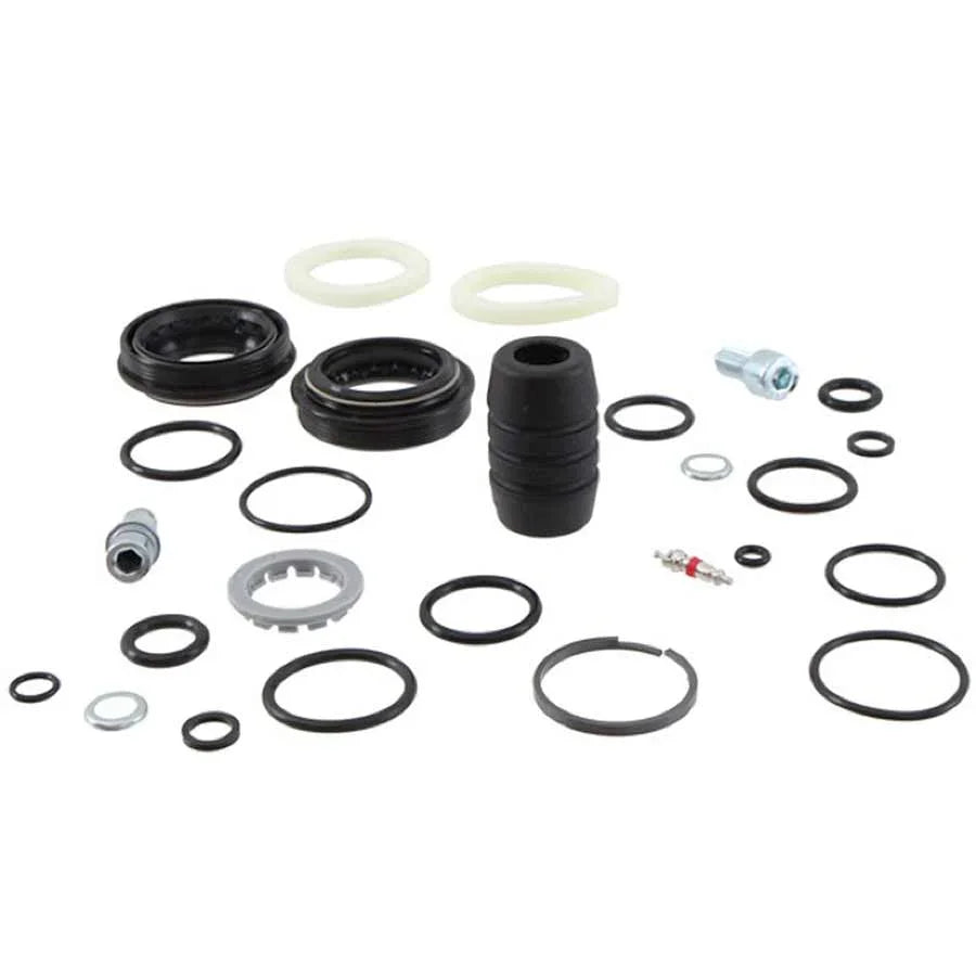 Full Service Kit XC32 Solo Air/Recon Silver B1 includes solo air damper seals hardware - Bicycle Warehouse