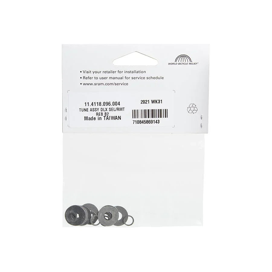 Rear Shock Tune Assembly - Rebound Tune Configurations Deluxe Select B2 - Bicycle Warehouse