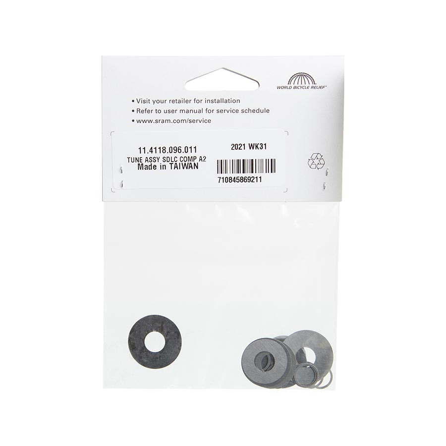 Rear Shock Tune Assembly - Compression Tune Configurations Super Deluxe Coil A2 - Bicycle Warehouse