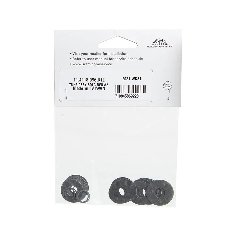 Rear Shock Tune Assembly - Rebound Tune Configurations Super Deluxe Coil A2 - Bicycle Warehouse