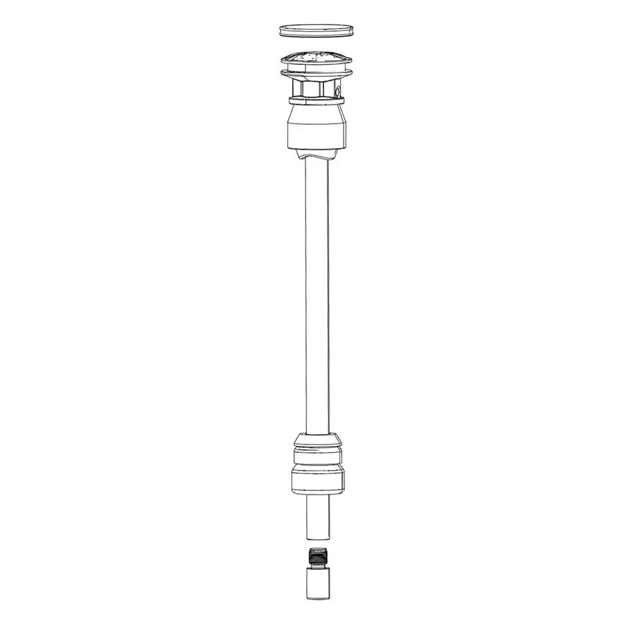 SID DebonAir Spring Shaft - 110mm 29" 35mm Stanchion air shaft bumpers SID C1 - Bicycle Warehouse