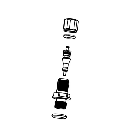 Reverb Stealth Air Valve Assembly - Bicycle Warehouse