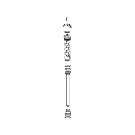Fork Damper Assembly - Crown RL 27.5/29 30 Gold A1+ /Judy Gold A1+ Boost And Non-Boost - Bicycle Warehouse