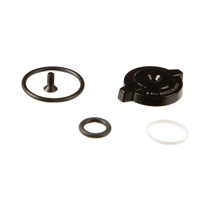 Compression Damper Knob Kit - Crown Rush RC ZEB Base A2+ (2023+) - Bicycle Warehouse