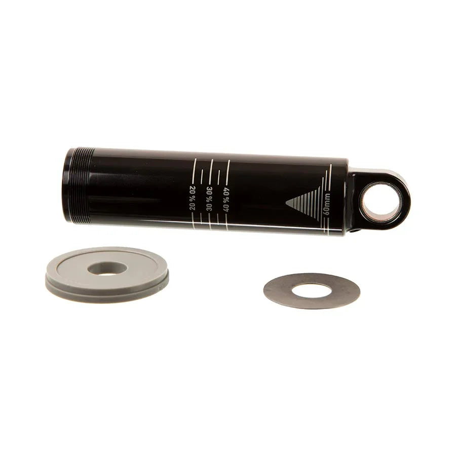 Rear Shock Damper Body - Standard Eyelet 60mm w/ Hydraulic Bottom Out 5mm Travel Spacer Super Deluxe C1+ 2023+ - Bicycle Warehouse