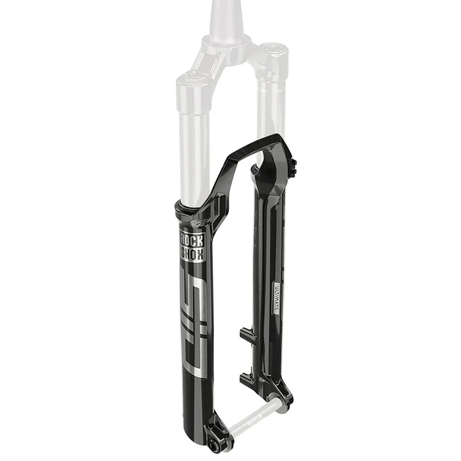 Lower Leg - 29 15x110 Boost Gloss BLK -Sid 35mm Ultimate 100-120mm C1 2021 - Bicycle Warehouse