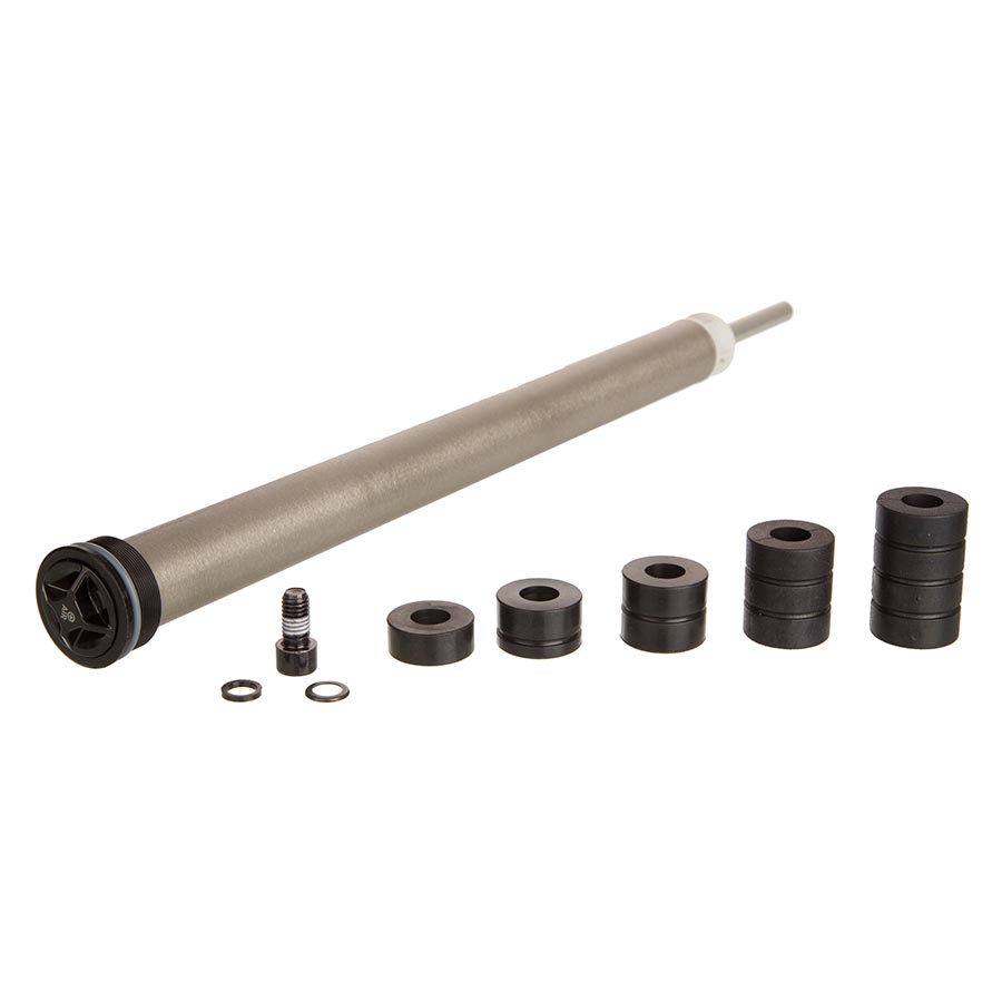 SoloAir Spring Assembly Psylo Silver 130-160mm A1 - Bicycle Warehouse