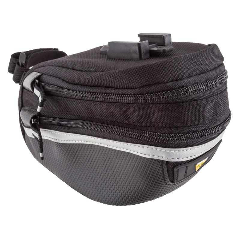Wedge Pack II QuickClick 7.3x4.5x5.1 (LG)` 76-100 c.i. Black - Bicycle Warehouse