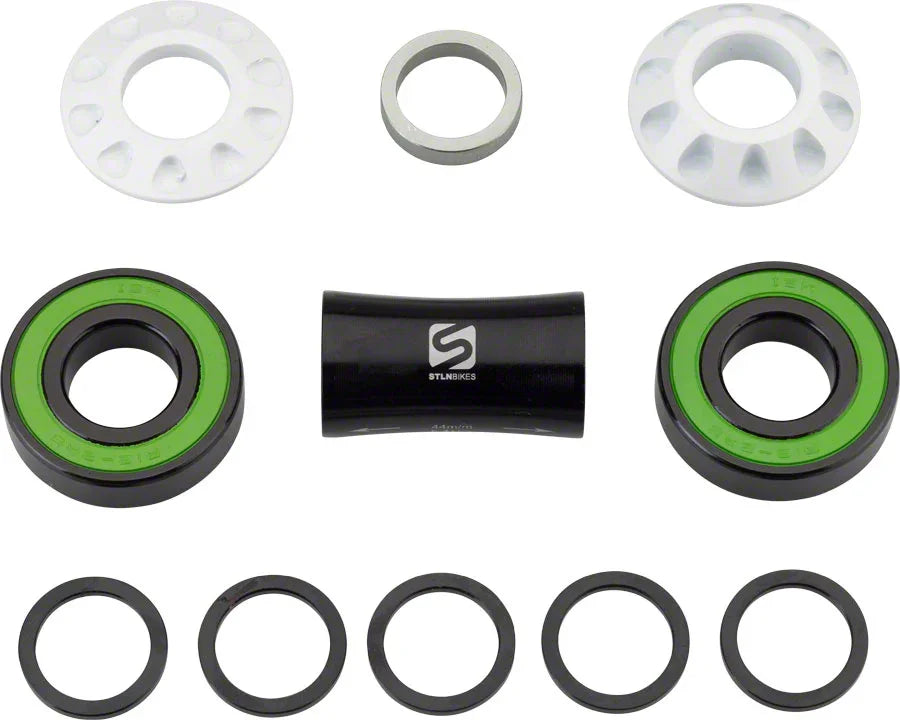 Revolver MID BB 19mm White - Bicycle Warehouse