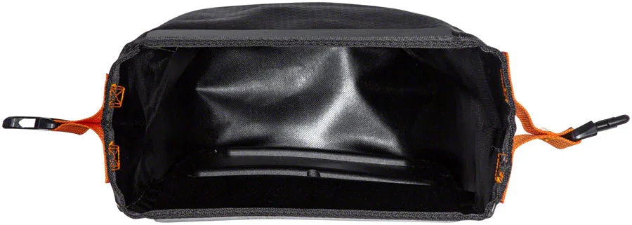 Fork Pack with Bracket - 5.8L Roll-Top Black - Bicycle Warehouse