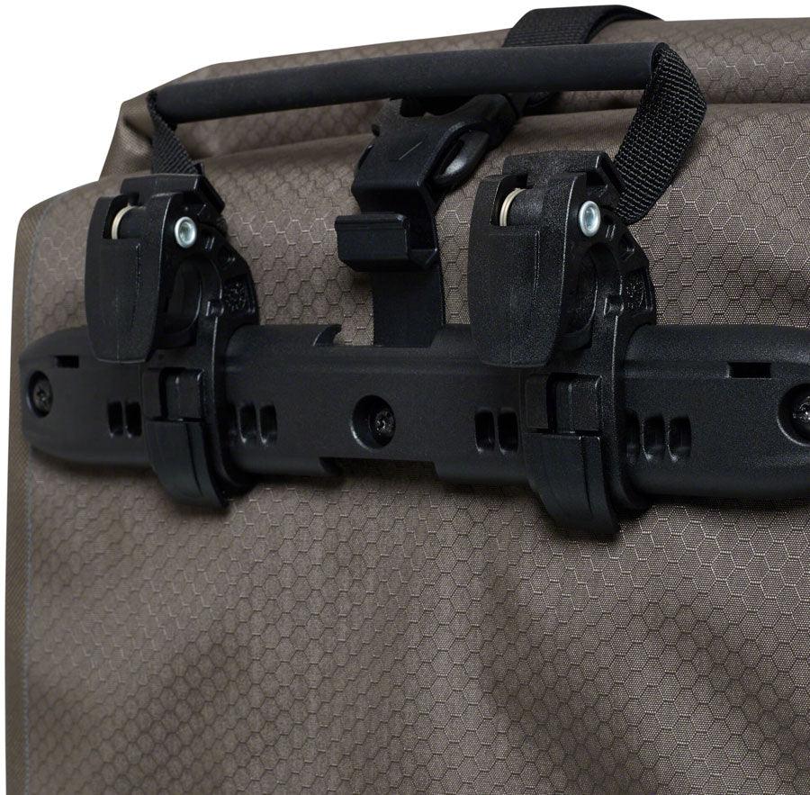 Gravel Pack Pannier - 25L Pair Dark Sand - Bicycle Warehouse