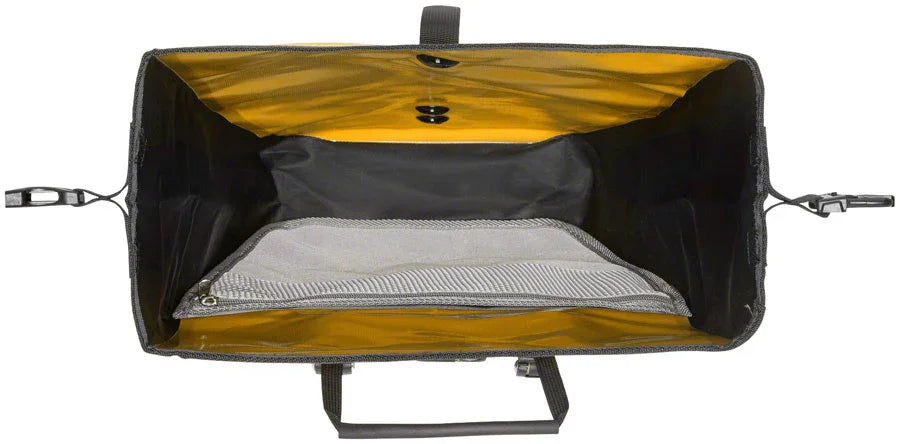 Back Roller Pannier - 40L Pair Sunyellow/Black - Bicycle Warehouse