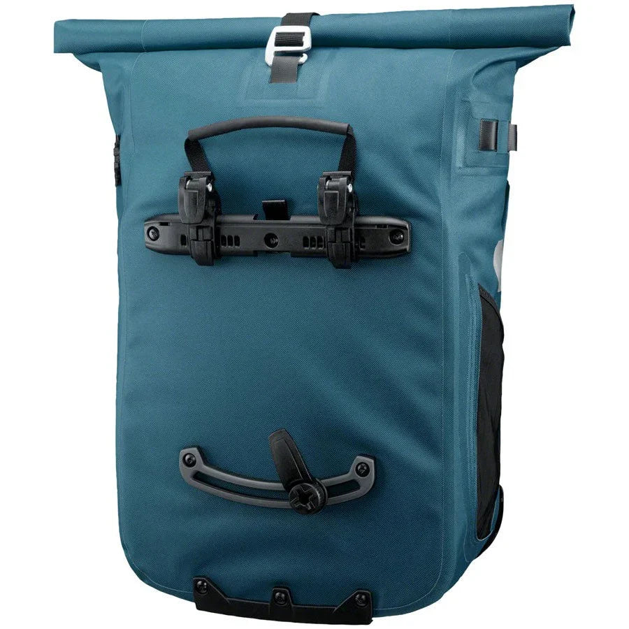 Ortlieb Vario Bicycle Pannier - 26L, Each, Petrol - Bags - Bicycle Warehouse