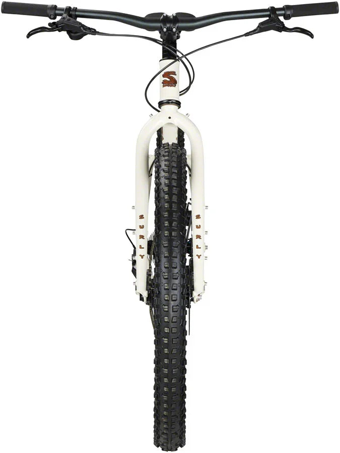 Karate Monkey Bike - 27.5" Steel Snow Mold White Medium - Bicycle Warehouse