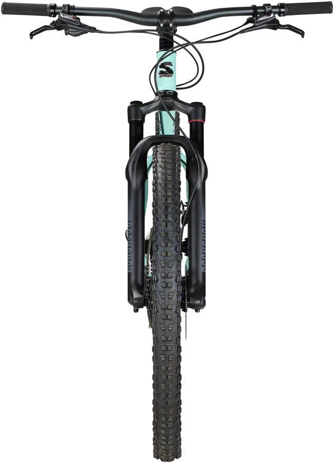 Krampus Front Suspension Bike - 29" Steel Blue Oyster Coat Medium - Bicycle Warehouse