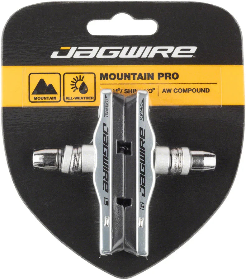 Mountain Pro Brake Pads Threaded Post Silver - Bicycle Warehouse