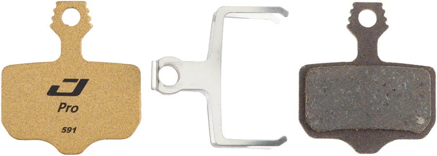 Mountain Pro Alloy Backed Semi-Metallic Disc Pads Avid Elixir R CR Mag 1 3 5 7 9 X.O XX World Cup - Bicycle Warehouse