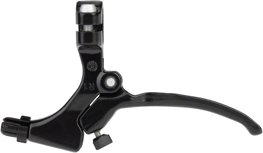 FS-349 Brake Lever - Right Long Pull Tool-free Reach Adjust Aluminum BLK - Bicycle Warehouse