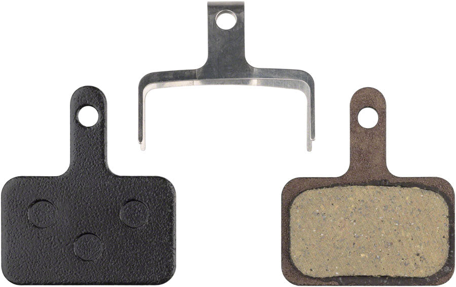 PD099S Disc Brake Pad - Semi-Metallic Steel Backed Fits Solve F1 Decode R / Shimano Deore M515 M475 M395 - Bicycle Warehouse