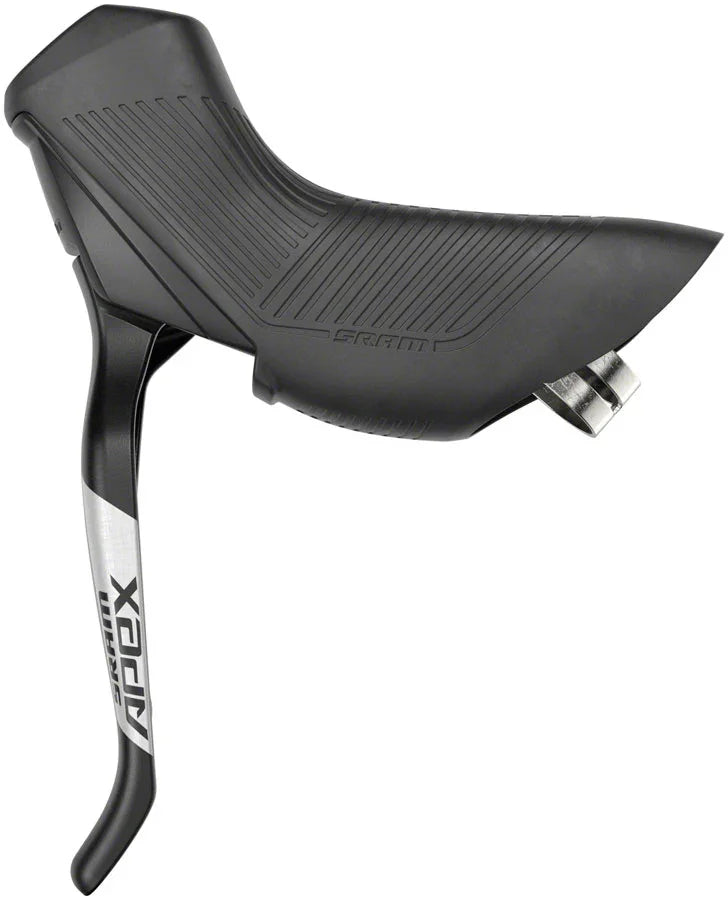 Apex Disc Brake Lever - Left/Rear Flat Mount 2-Piston 20mm Offset BLK A1 - Bicycle Warehouse