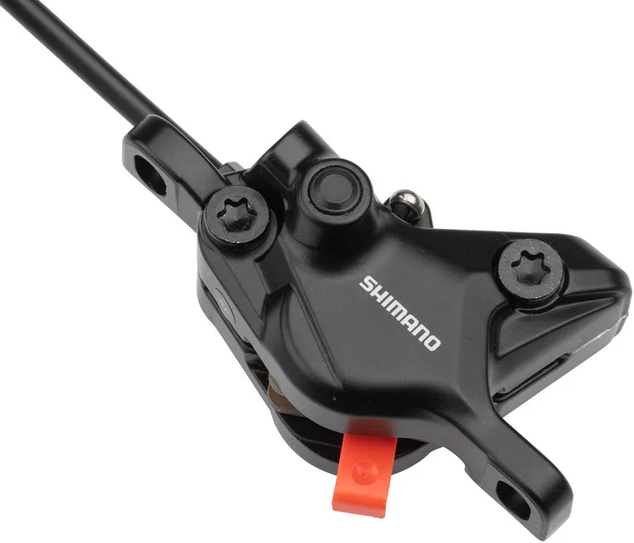 Shimano Deore BL-M4100/BR-MT410 Disc Brake Lever - Rear Hydraulic Resin Pads Gray - Bicycle Warehouse