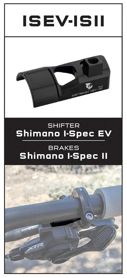 ShiftMount I-Spec-EV Shifter to I-Spec-II Brake - Bicycle Warehouse