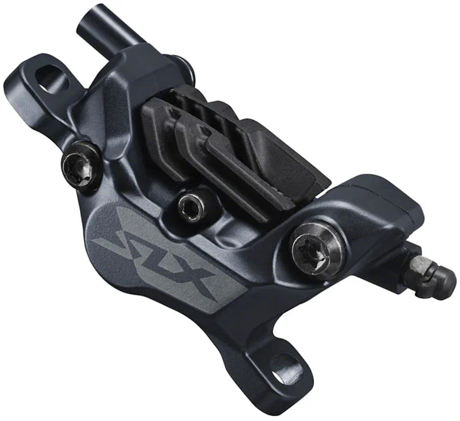 Shimano SLX BL-M7100/BR-M7120 Disc Brake Lever - Rear Hydraulic Post Mount 4-Piston BLK - Bicycle Warehouse
