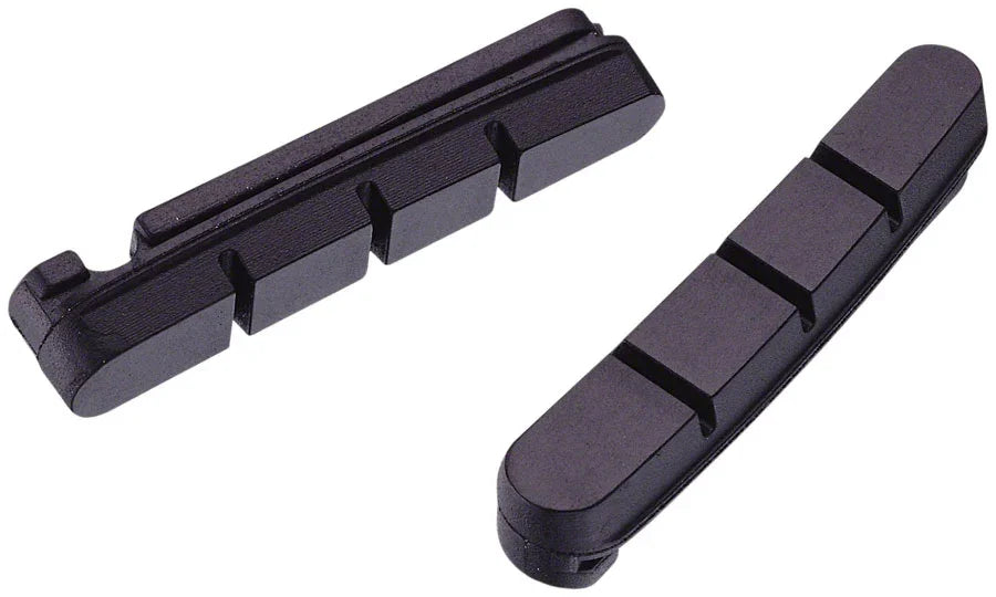 P422.11 Replacement Cartridge Brake Pads - 55mm x 10mm Black - Bicycle Warehouse