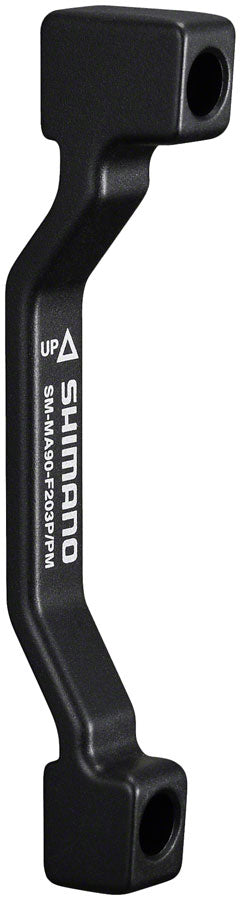 SM-MA90-F203P/PM Disc Brake Adaptor - 180mm Post Mount Fork/Frame to 203mm Disc Brake Rotor - Bicycle Warehouse