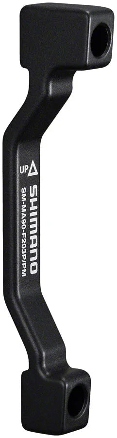 SM-MA90-F203P/PM Disc Brake Adaptor - 180mm Post Mount Fork/Frame to 203mm Disc Brake Rotor - Bicycle Warehouse