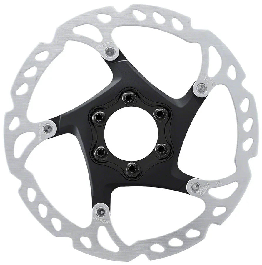 DEORE XT SM-RT76 Disc Rotor - 160mm 6-Bolt - Bicycle Warehouse