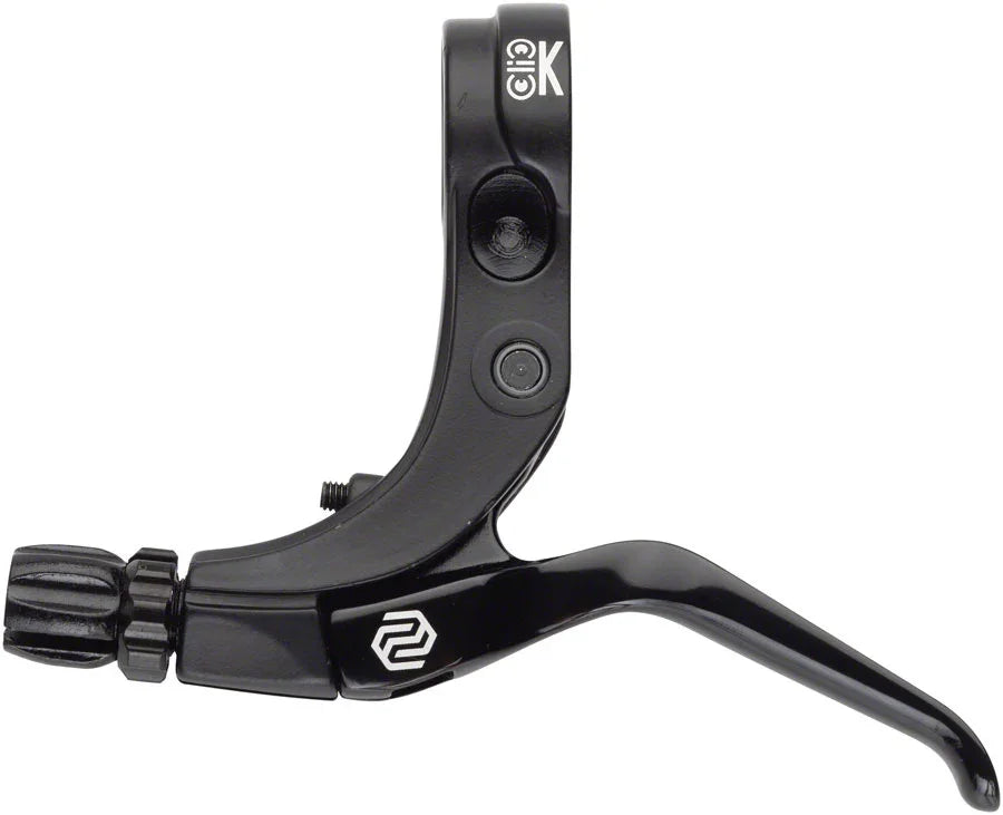 Click V-Point Brake Lever - Long Reach Black - Bicycle Warehouse