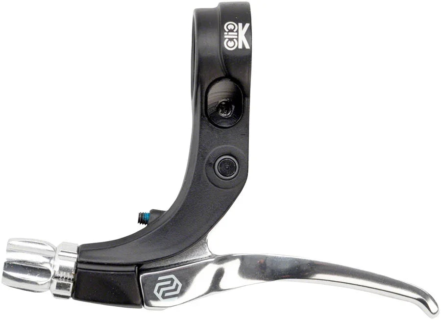 Click V-Point Brake Lever - Short Reach Silver - Bicycle Warehouse