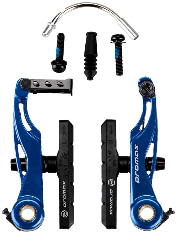 P-1 Linear Pull Brake - 85mm Blue - Bicycle Warehouse