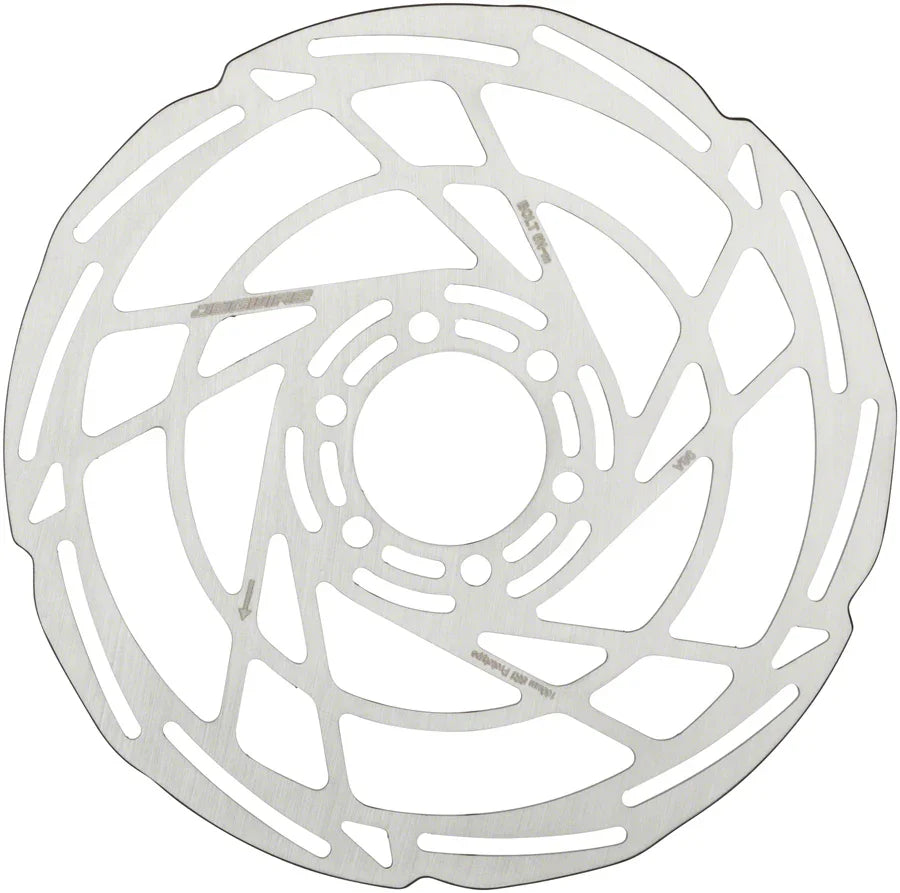 Sport SR1 Disc Brake Rotor - 160mm 6-Bolt Silver - Bicycle Warehouse