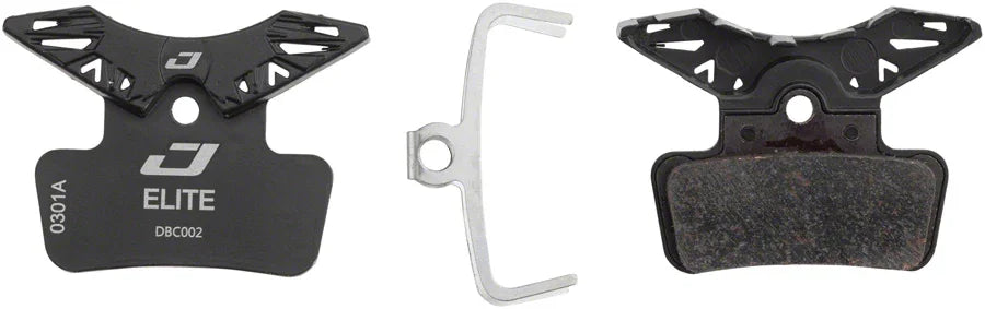 Elite Cooling Disc Brake Pad - Semi-Metallic Aluminum Backed Fits SRAM Guide Ultimate RSC B1 RS B1 R B1 - Bicycle Warehouse