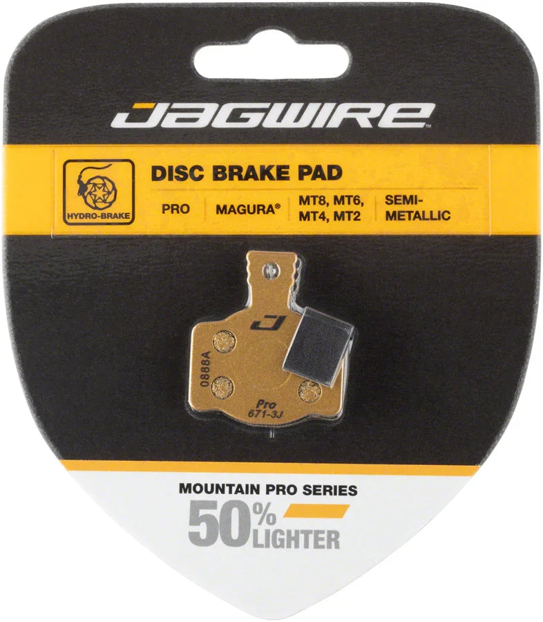 Mountain Pro Alloy Backed Semi-Metallic Disc Brake Pad Magura MT8 MT6 MT4 MT2 - Bicycle Warehouse