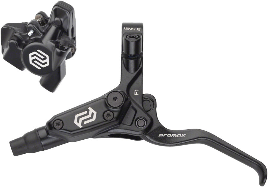 Promax F1 / DSK-927 Disc Brake and Lever - Front Hydraulic Flat Mount Black - Bicycle Warehouse