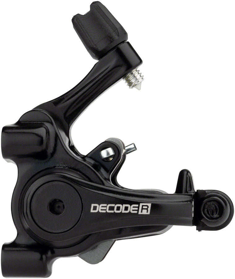 Decode R DSK-718R Disc Brake Caliper - Short Pull Road Mechanical Flat Mount BLK - Bicycle Warehouse