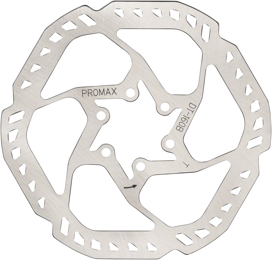 Endurance E1 Disc Brake Rotor - 160mm 6-Bolt Silver - Bicycle Warehouse