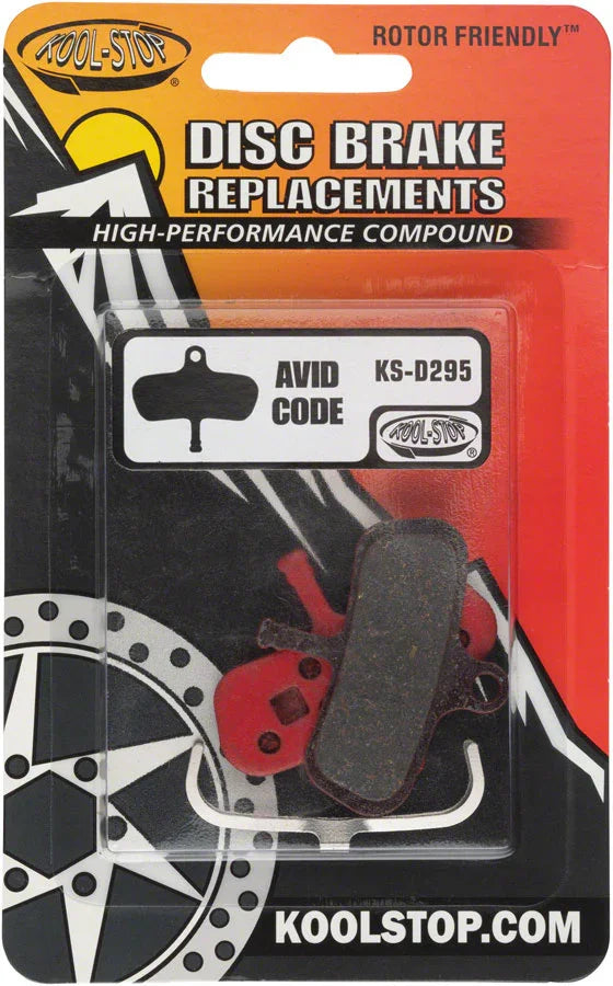 Kool-Stop Avid Code Disc Brake Pads - Organic Steel - Bicycle Warehouse