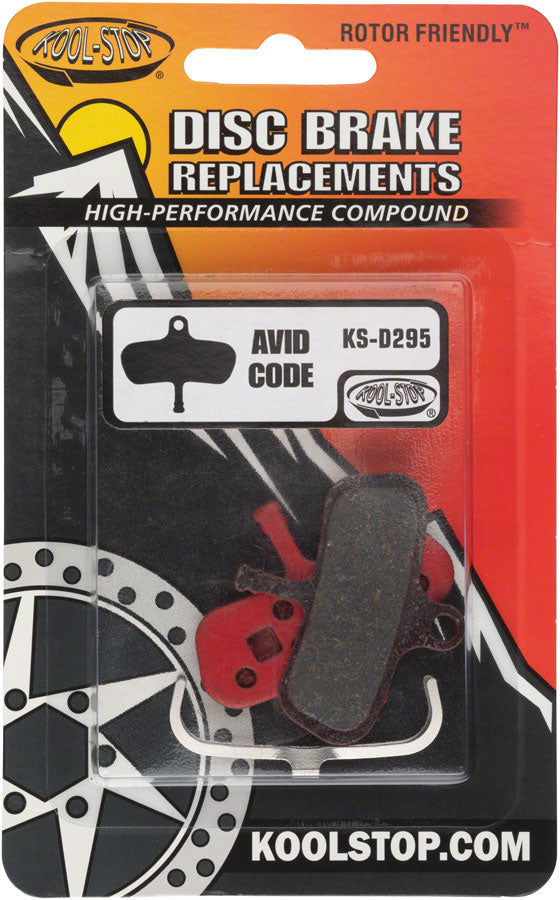Kool-Stop Avid Code Disc Brake Pads - Organic Steel - Bicycle Warehouse