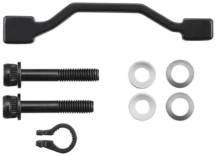 SM-MA-F220P/PL Disc Brake Adaptor - 203mm Post Mount Fork/Frame to 220mm Disc Brake Rotor - Bicycle Warehouse