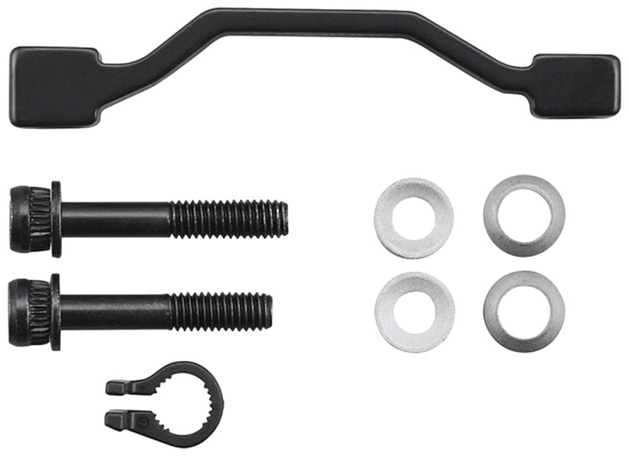 SM-MA-F220P/PL Disc Brake Adaptor - 203mm Post Mount Fork/Frame to 220mm Disc Brake Rotor - Bicycle Warehouse